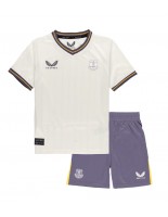 Everton Alternativní dres pro děti 2024-25 Krátký Rukáv (+ trenýrky)